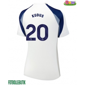 Tottenham Hotspur Mohammed Kudus #20 Hemmatröja Kvinnor 2025-26 Kortärmad